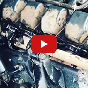 Замена тнвд и топливных форсунок на Mercedes Actros MP1 OM502 v8